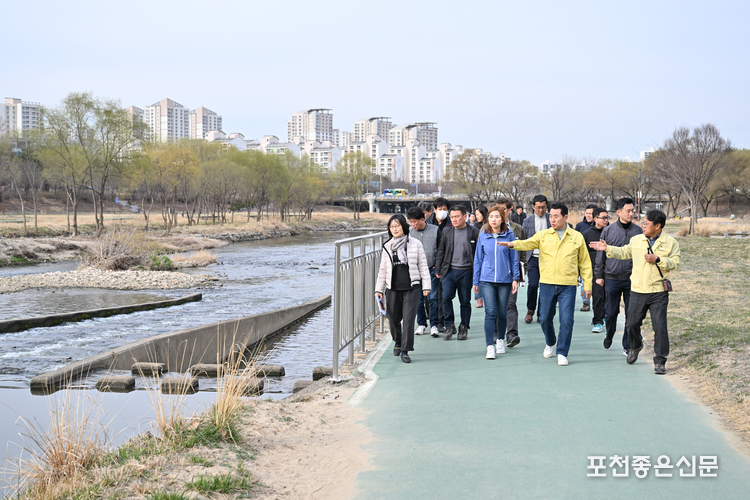 성남 탄천 생태습지공원. (사진=포천시 제공)