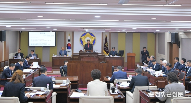 포천시의회 제170차 임시회의가 4일 9일간의 일정을 마치고 폐회했다.