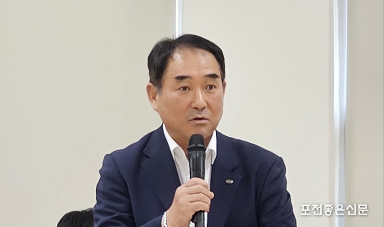 오창근 신임 국민연금공단 포천·철원지사장. 7월 1일 자로 부임했다. (사진=문석완 기자)