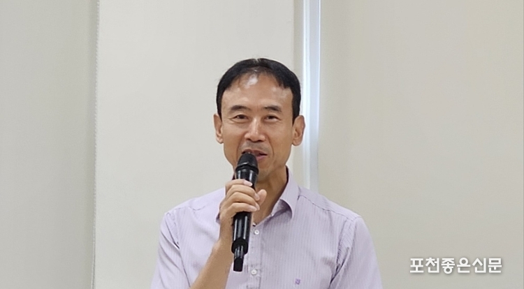 양성모 신임 국립농산물관리원 포천·연천사무소장. 8월 14일 자로 부임했다. (사진=문석완 기자)