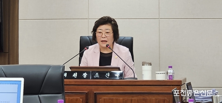 조례등심사특별위원회의 위원장은 조진숙 의원이고 부위원장 김현규의원이다. (사진=문석완 기자)