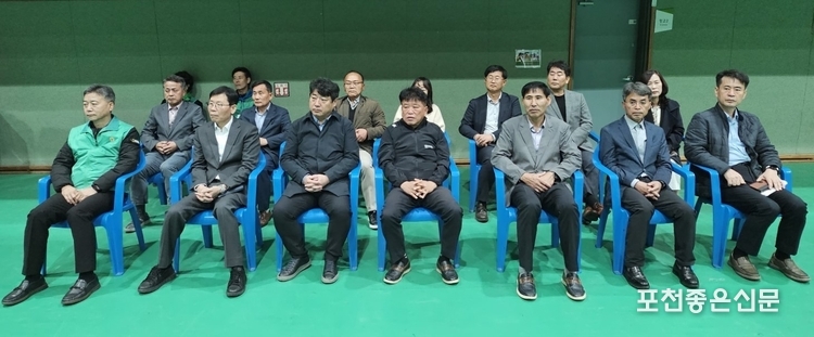 14개 읍·면·동장들이 함께하였다. (사진=문석완 기자)
