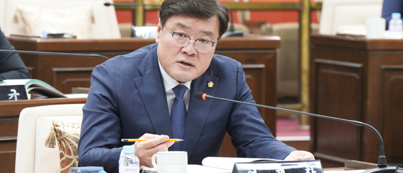 연제창 의원, 구내식당 행감 질문에 대한 입장문 발표