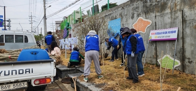 바르게살기 가산면, 무궁화심기로 나라 사랑 실천